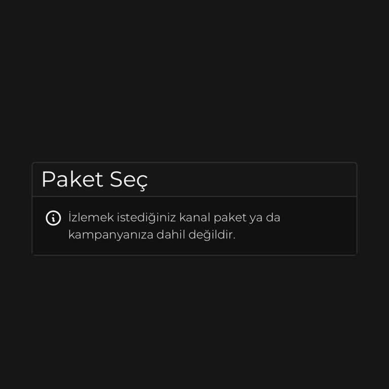 99 TL Öğrenci Paketi Çekildi, Kanallar İzlenemiyor