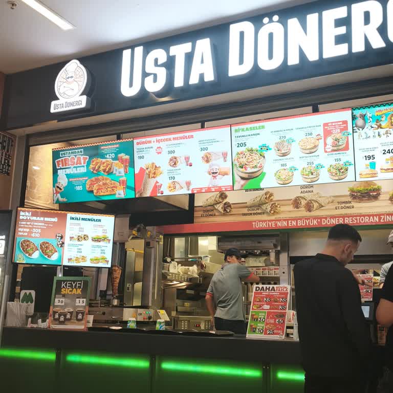 Orion AVM Usta Dönerci'de Fiyat Uyuşmazlığı Mağduriyete Neden Oldu