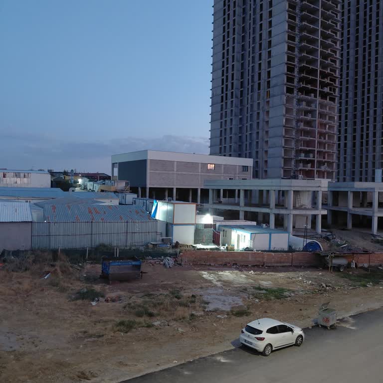 Jewel İnşaat Şantiyesinin Gece Gürültüsü Uyku Hakkını İhlal Ediyor
