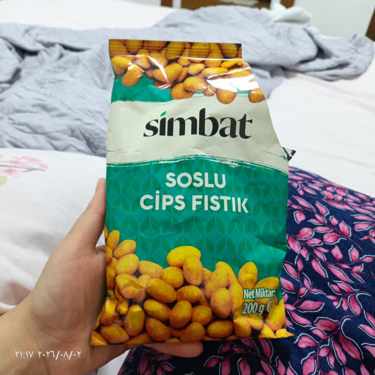Simbat Markalı Soslu Cips Fıstığında Araba Yağı Tadına Benzer Kötü Tat Ve Sağlık Riski
