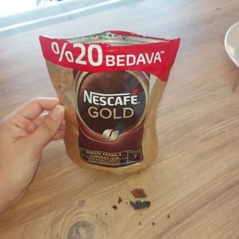 Nescafe Gold Kahvesinde Sert Yabancı Madde Bulunması