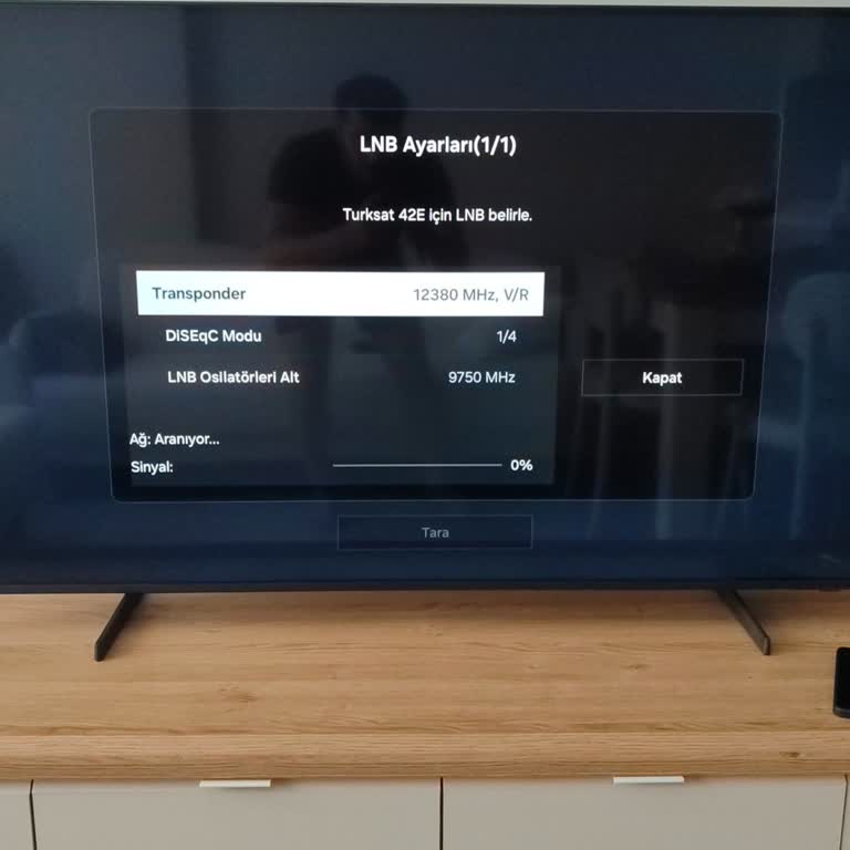 Sinyal Almayan Samsung Televizyon İçin Tamir Ve Değişim Talebi