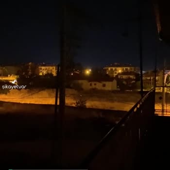 Oedaş Sokak Lambası Yanmıyor