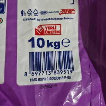 10 Kg Peros Deterjanı Temizlik Ve Koku Performansında Sorun