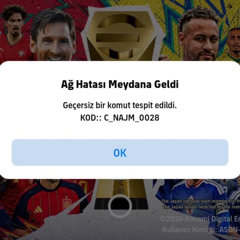 Konami Hesabım İzinsiz Ele Geçirildi, Para Ve İlerlemem Kayboldu
