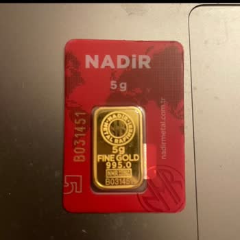 İlan Edilen Nadir 5 Gram Altının Sertifikasız Faturası Ve Yanlış Ambalajı