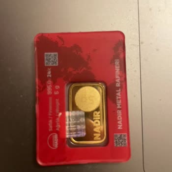 İlan Edilen Nadir 5 Gram Altının Sertifikasız Faturası Ve Yanlış Ambalajı