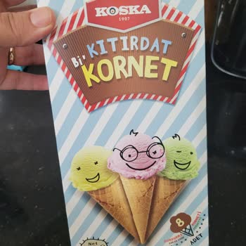 Koska Nazar Boncuklu Kornet Külah Sağlığımdan Etti