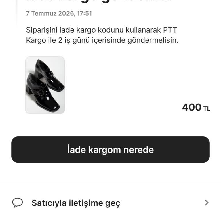 Gardırop'ta Yanlış Teslimat Ve İade Takibi Sorunu