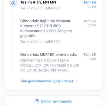 MNG Kargo Merter Şubesinde Teslim Edilmemiş Gönderi Ve Cevapsız Müşteri Hizmetleri