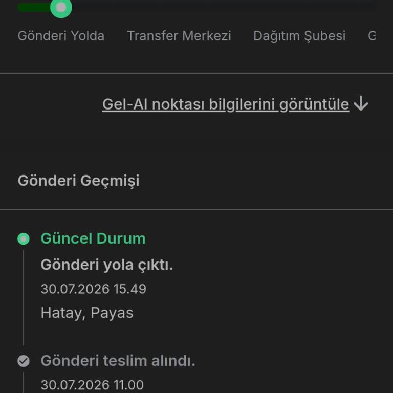 Aras Kargo Kargo Takibi Güncellenmedi, Teslim Edilmedi Ve Açıklama Yok