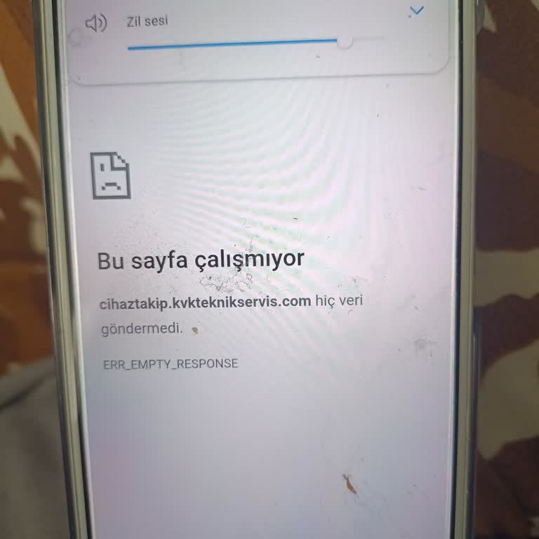 KVK Servis Takip Sisteminde Sayfa Açılmıyor Ve WhatsApp Desteği Yanıtsız