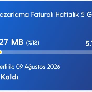 İnternet Paketi Hızlı Tüketiliyor, Çözüm Bekleniyor