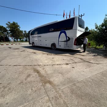 Samsun’a Ulaşamayan Otobüs, Yedek Lastik Ve Yakıt Eksikliğiyle Mağdur