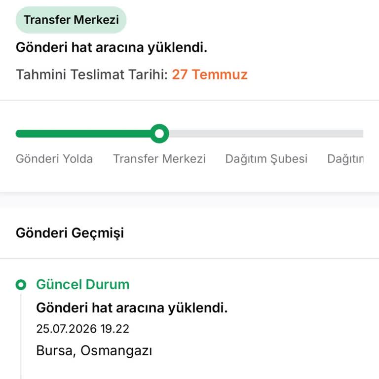 Teslim Edilmemiş Kargo, Sürekli İnceleme Ve Acil Çözüm Talebi