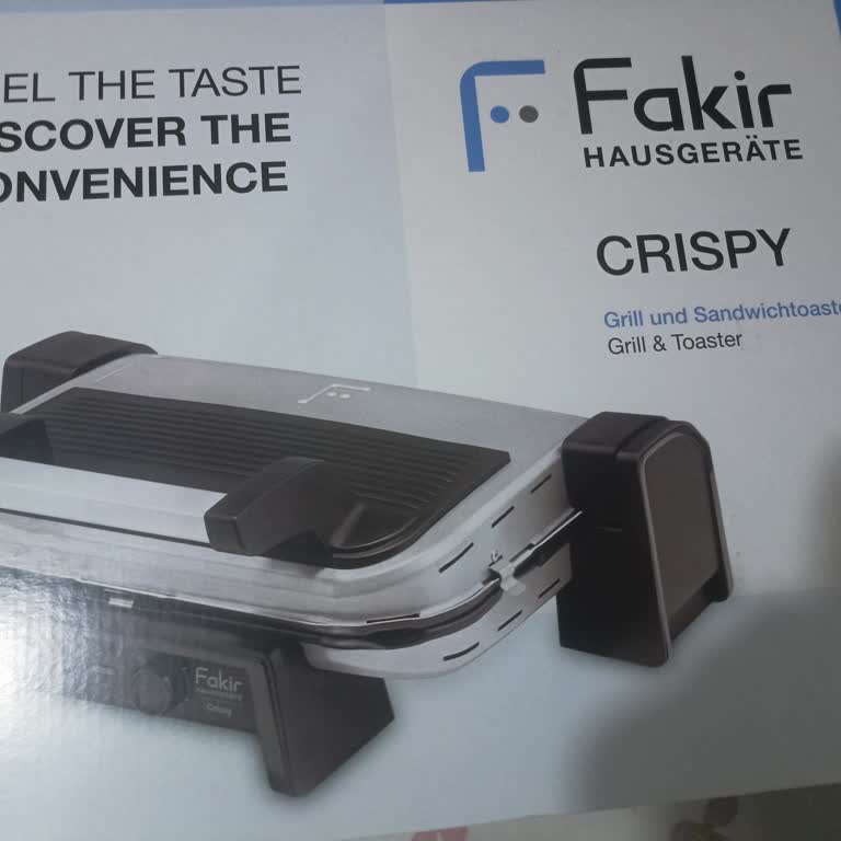 Isıtma Sorunu Yaşadığım Fakir Crispy Tost Makinesi İçin Değişim Talebi