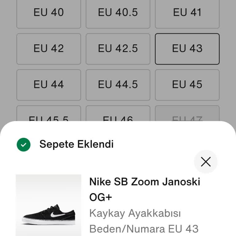 Nike Online Mağazasında Satışların Askıya Alınması Ve Alışverişin Engellenmesi