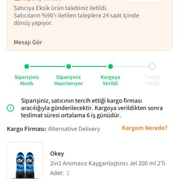 Kargo Hatası Nedeniyle Ürün İade Edildi, Ücret İadesi Gelmedi