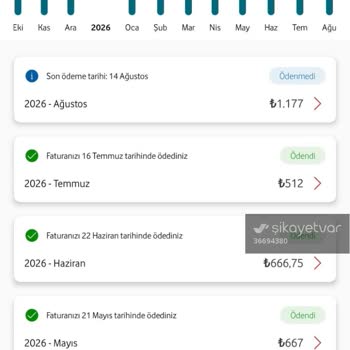 Hatalı Yüksek Fatura Ve İndirimin Erken Kesintisi Nedeniyle Mağduriyet