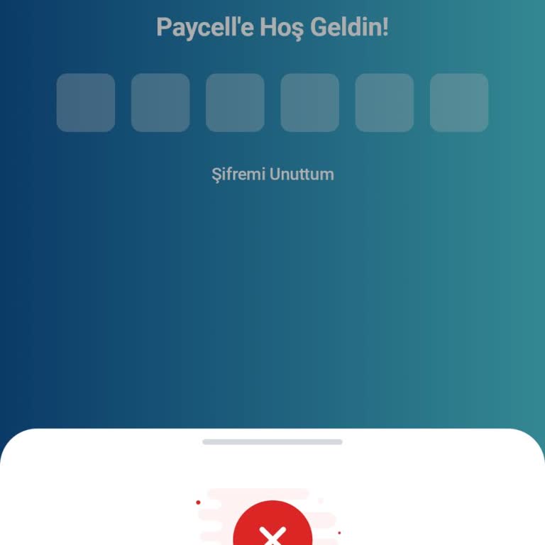 Paycell Uygulamasında Sürekli Güvenlik Uyarısı Nedeniyle Giriş Engeli