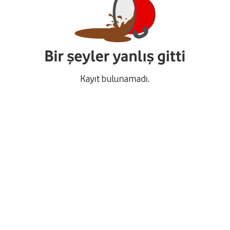 Vodafone Yanımda Red Kampanyaları Sayfası Hatası Çözülmedi