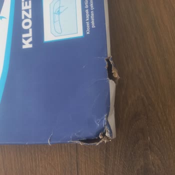 Kırık Paketli Klozet Kapak Örtüsü Ve İade İsteği Reddedildi