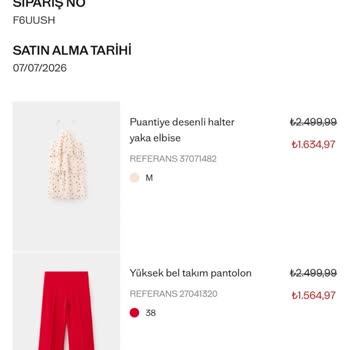 Teslim Edilmeyen Pantolon Ve İade Edilen Elbise İçin 3.199,94 TL Yasal Faizli Geri Ödeme Talebi