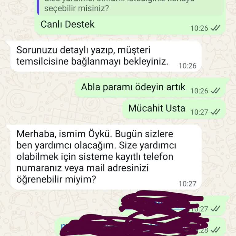 EasyCep 2.000 TL Ödemesini Yapmadığı İçin Mağdur Oldum