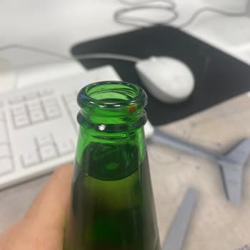 Beypazarı Maden Suyunda Paslanmış Şişe Kapakları Ve Hijyen Endişesi