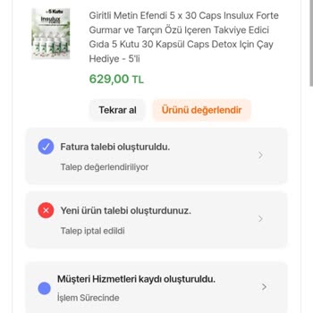 Hepsiburada'dan Yanlış Ürün Gönderimi Ve Cevapsızlık Nedeniyle Acil Değişim Ve İade Talebi