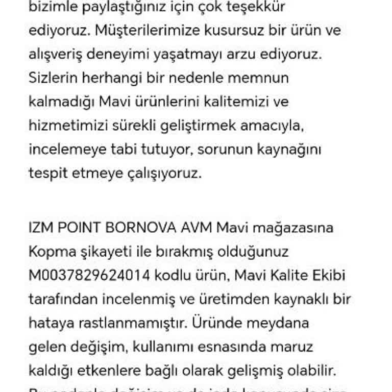 Kopmuş Düğme Nedeniyle Kullanıcı Hatası Söylenmesi Kabul Edilemez