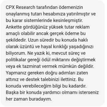 Freecash Ve CPX Research 220 Dolar Anket Ödülünü 0.20 Dolar Olarak Verdi
