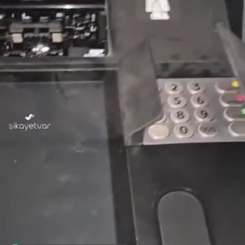 Denizbank ATM'ye Para Yatırırken Elektrik Kesintisi!