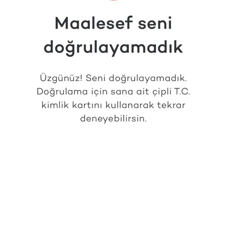 Kimlik Doğrulama Sorunu Nedeniyle Tosla Kartı Kullanılamıyor Ve 1400 TL İade Talebi
