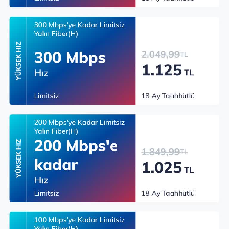 Fiber İnternet Yenilemesinde Fahiş %100 Üzeri Fiyat Zamı