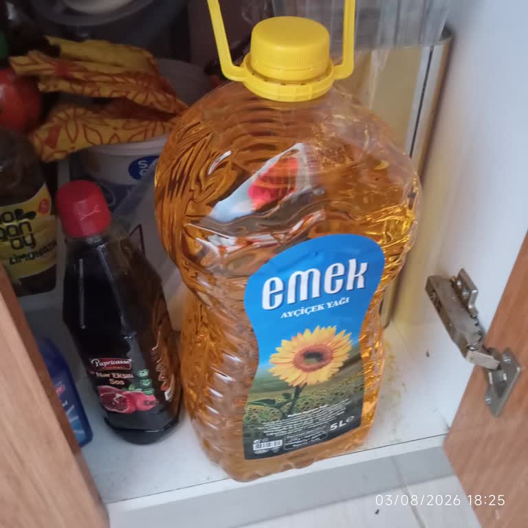 Ayçiçek Yağı Bidonunda İç Kapak Eksikliği Ve Dayanıksız Plastik
