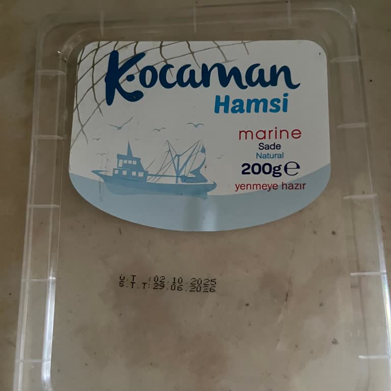 Migros Sanal Market’te Son Tüketim Tarihi Geçmiş Hamsi Marine Ürünü