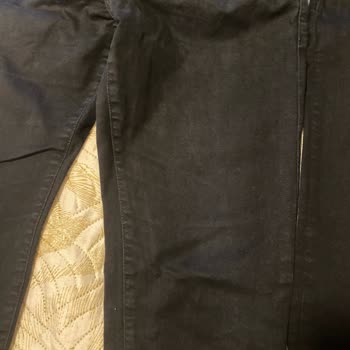 Mavi Siyah Kot Pantolonların Hızlı Renk Solması Ve Değişim Talebi