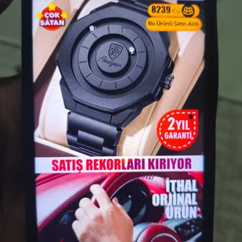 İlanla Uyuşmayan Kalitesiz Saat İçin Tam İade Talebi