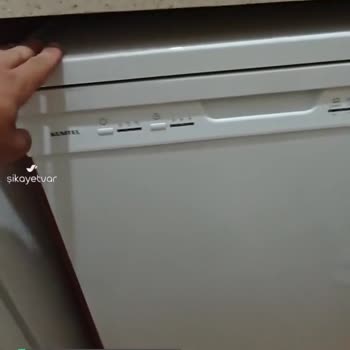 Sıfır Kumtel Bulaşık Makinesi İlk Kullanımda Arızalı Çıktı!