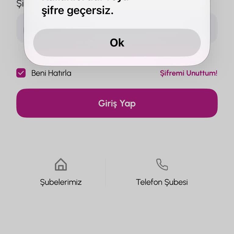 Sinpaş Mobil Webde Giriş Sorunu: Kullanıcı Adı Veya Şifre Geçersiz