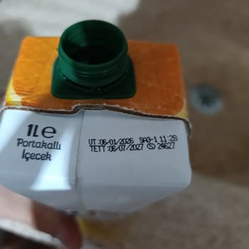 Kelemençe Market'te Bozulmuş Portakallı İçecek Ve Yetersiz Çözüm Talebi