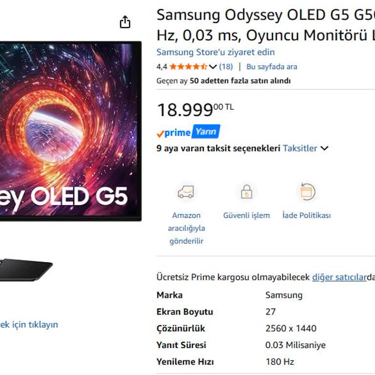 Amazon İade Reddi Ve 19.618,91 TL Bedelinin Geri Ödenmemesi