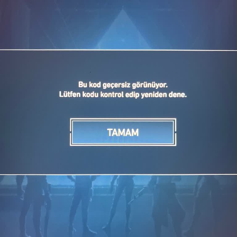 Geçersiz Valorant VP Kodu Ve İade Talebi