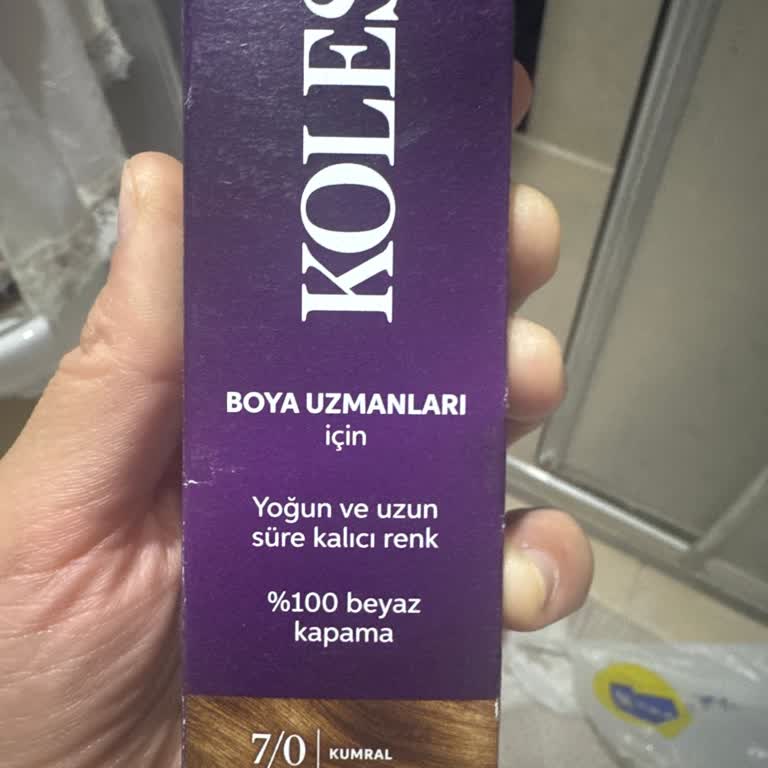 Açık Renk Vaat Edilen Koleston Saç Boyası Koyu Renge Dönüştürerek Zaman Ve Para Kaybına Neden Oldu