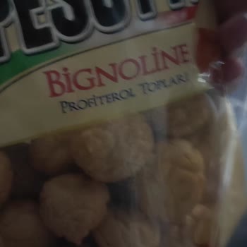 Pesotti Profiterol Topları Yağ Kokulu Ve Acı