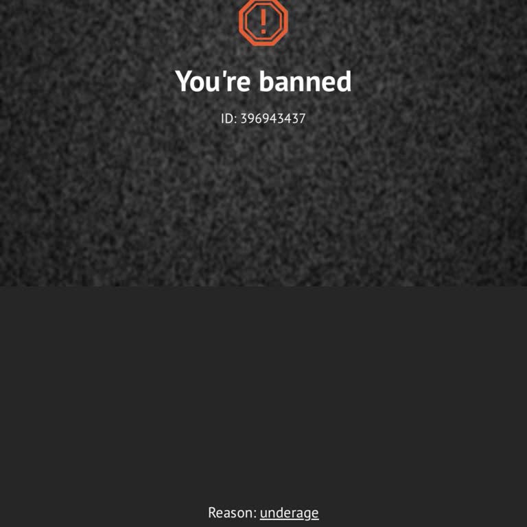 OmeTV Applied an Incorrect Underage Ban to My Account