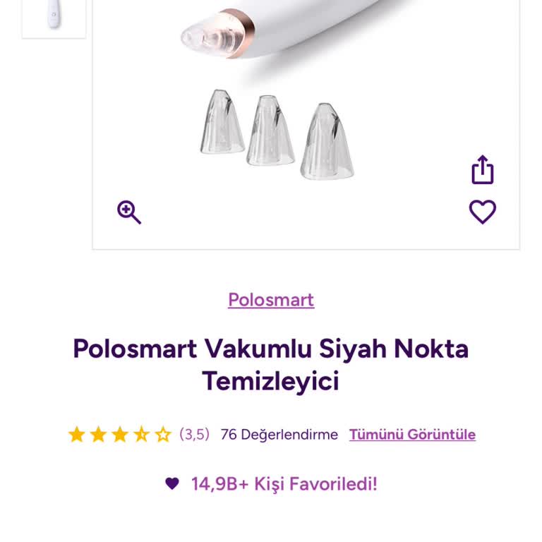 Arızalı Polosmart Vakumlu Temizleyicinin Değişim Ve İade Talebi