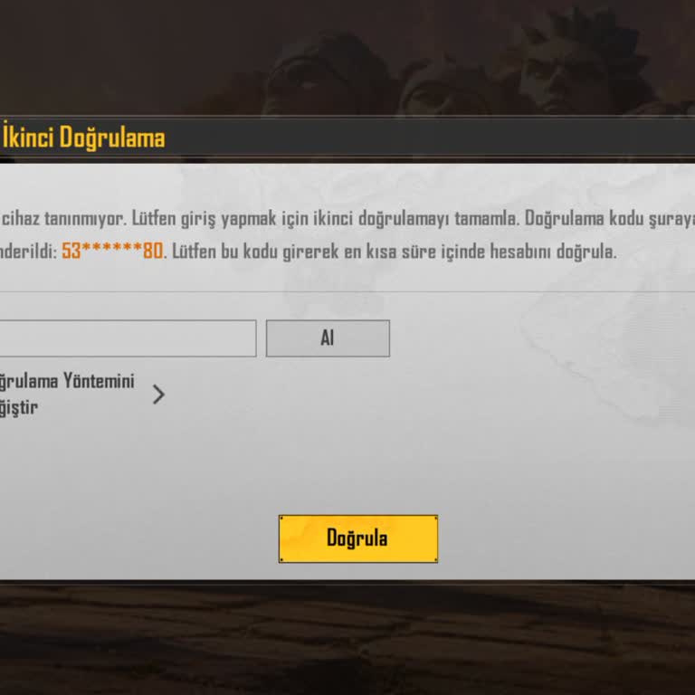 PUBG Mobile Hesabımda İzinsiz Telefon Numarası Bağlanması Ve Erişim Sorunu