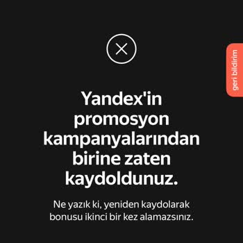 Yandex Uygulamasındaki Promosyon Hatası Ve S Sport Plus Üyeliği Verilmemesi